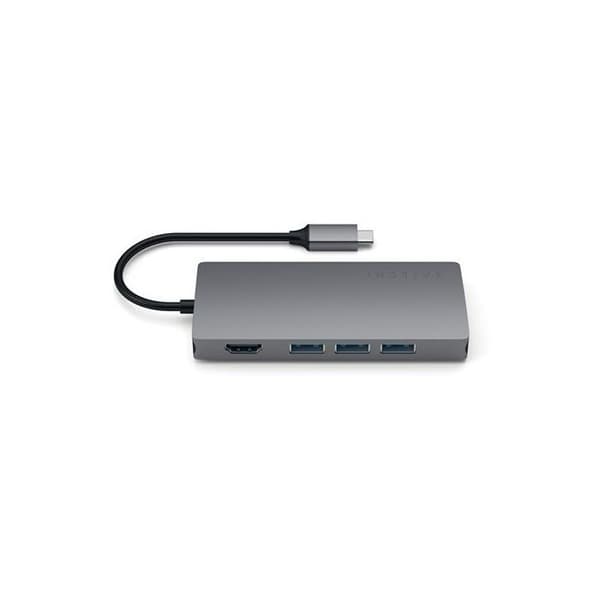 Satechi USB Hub 8 IN 1 USB-C HUB SIDERAL GRÅ
