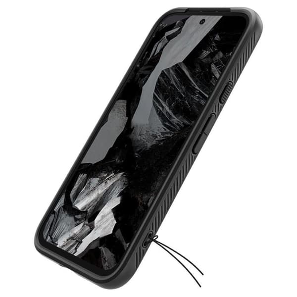 Spigen Liquid Air – Plånbok för Google Pixel 8A (mattsvart)
