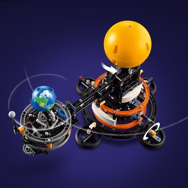 LEGO Technic 42179 kredsende planet Jorden og månen, legetøj, solsystemtema