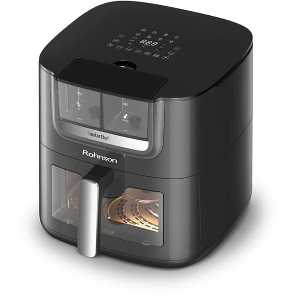 Luftfriture - ROHNSON - R-2887 MasterChef - 7 l - 1800 W - Indbygget timer