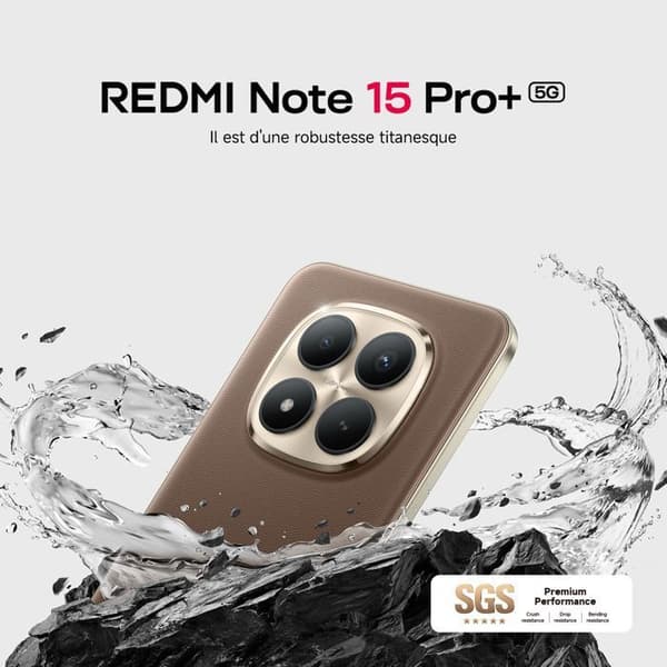 Redmi Note 15 Pro+ 5G Blå 12GB + 512GB Snapdragon® 7s Gen 4