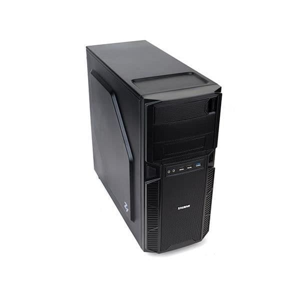 ZALMAN Z1 PC CASE - Medium Tower - USB3.0 - Sort - ATX-format (ZM-Z1)