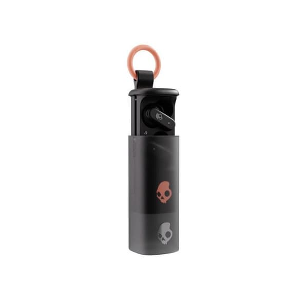 Skullcandy Dime Evo trådløse hovedtelefoner Bluetooth i sort og orange