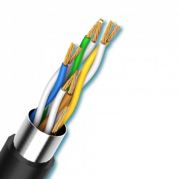 Cat 5e FTP Patchkabel Sort 1,5m