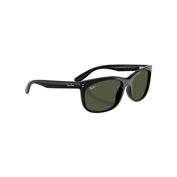 Solsken - RAY-BAN - Mega Balorette - Svart - Gröna linser - Oversize