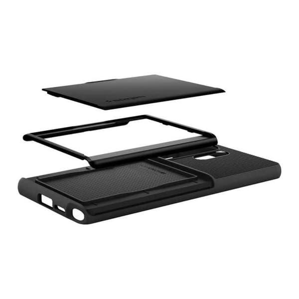 Samsung Galaxy S25 Ultra Sort Spigen Slim Armor CS Cover