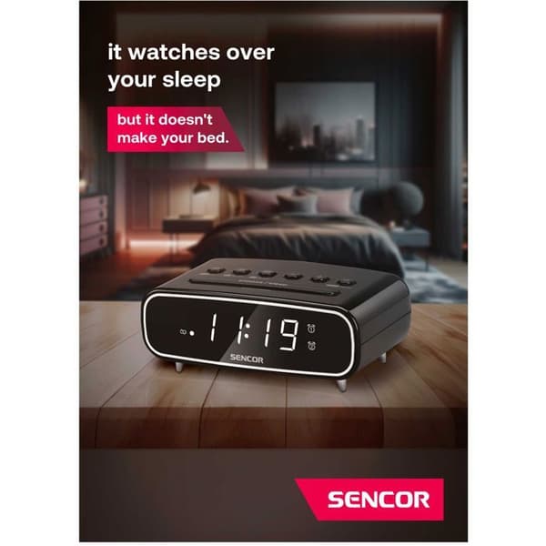 Radioväckarklocka - Sencor - SRC 2600 B