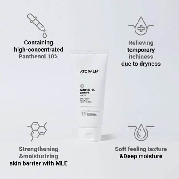 ATOPALM MLE Panthenol Deep Hydrating Lotion 180 ml