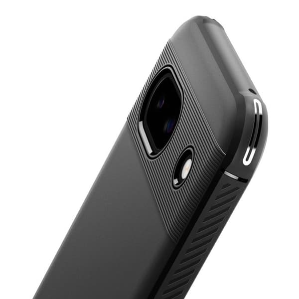 Spigen Rugged Armor – Cover til Google Pixel 8A (Sort)