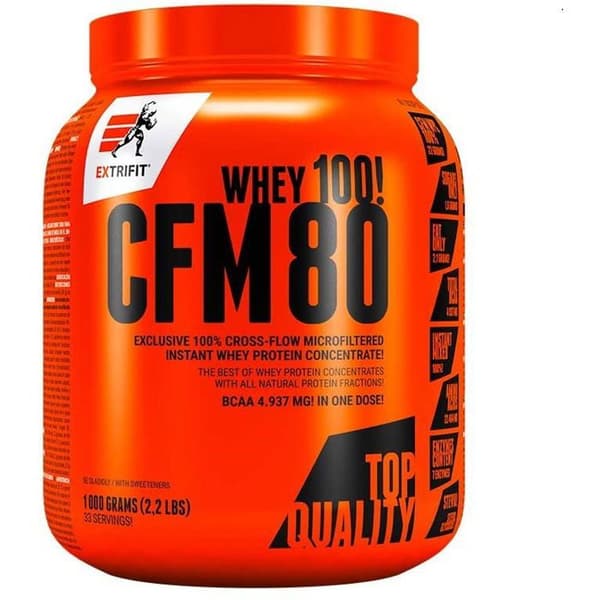 Extrifit CFM Instant Whey 80, 1000g, banan