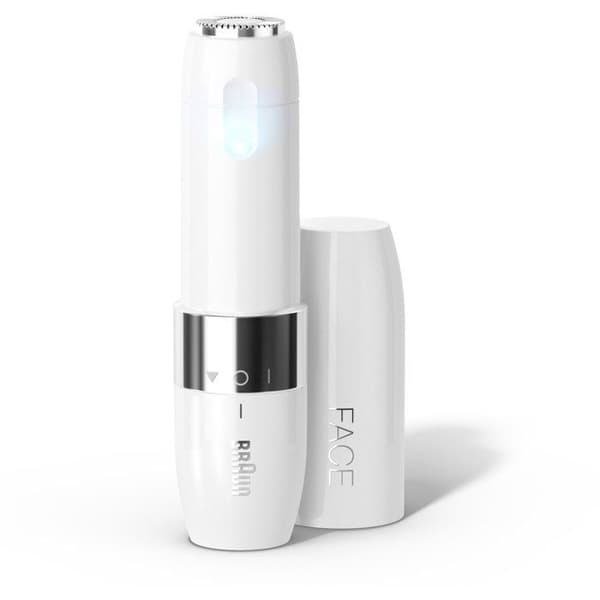 Braun Face Mini FS1000 Elektrisk ansigtsshaver til kvinder - Smart Light Function - Hvid