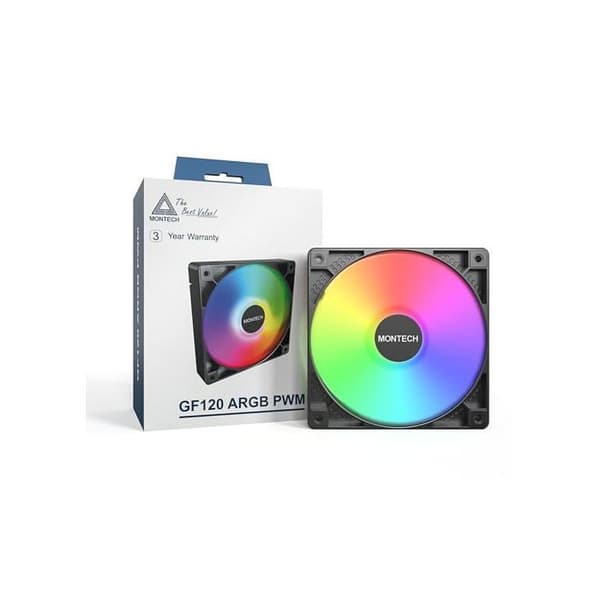 Montech GF120 ARGB PWM Svart