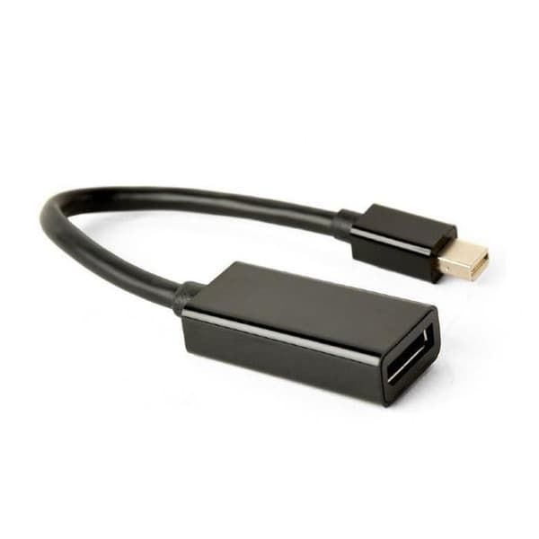 Mini DisplayPort-adapter - GEMBIRD - A-MDPM-DPF4K-01 - 4K - Sort - Videosignal