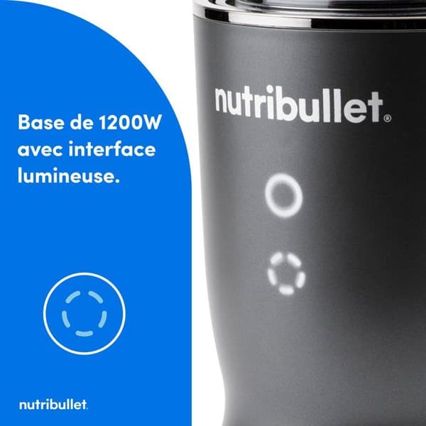 Blender - NUTRIBULLET - Ultra Plus + - NB1224DG - Grå