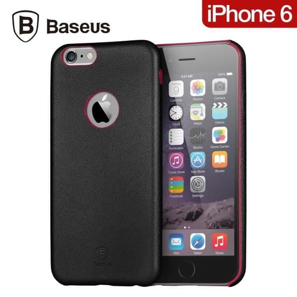 Coque - Baseus - iPhone 6 - Ultra tynd - Fleksibel - Kunstlæder