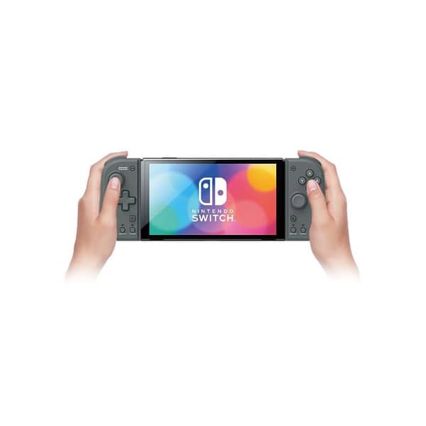 Manette Sæt Adapter Mode TV + Split Pad Compact (Grå) til Nintendo Switch - Officiel Nintendo Licens
