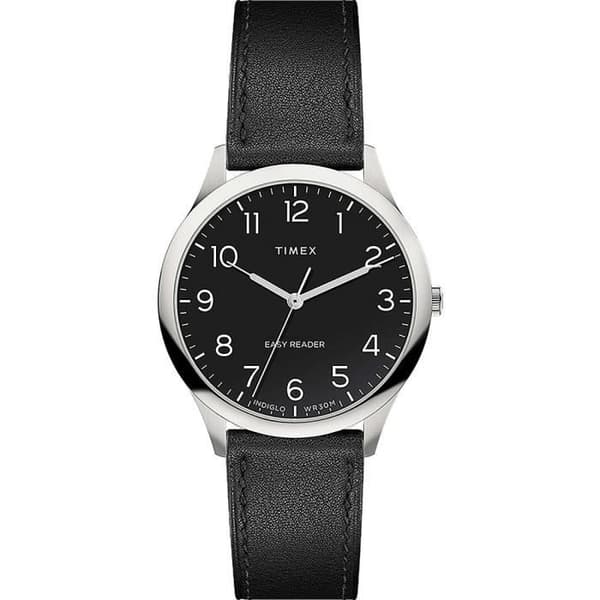 Ur Kun Tid Mand Timex Easy Reader uformel kod. TW2U22300D7 Timex Sort