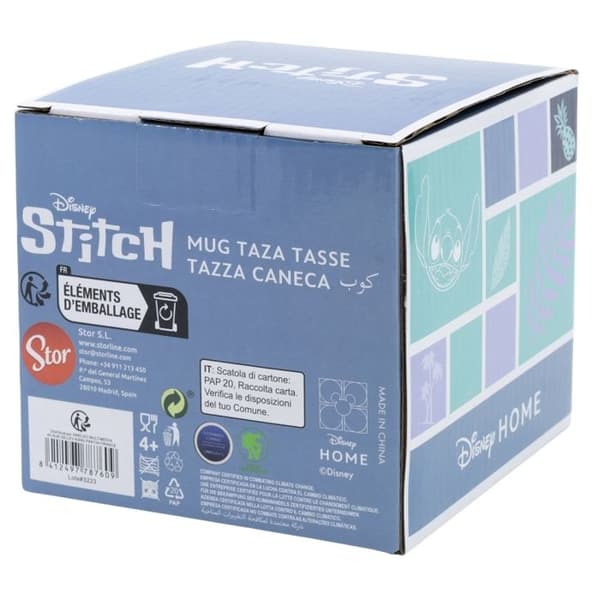 Mugg - Disney - Ananasstygn - Gul - 414 mL - Rund