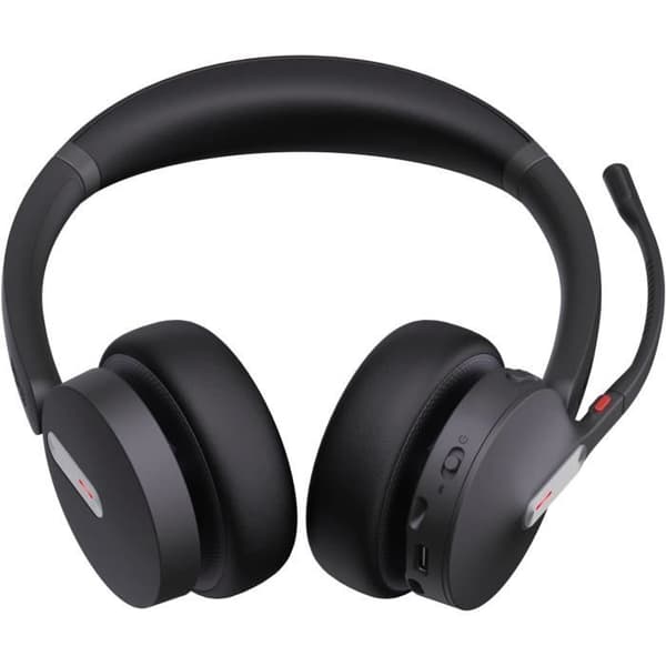 Trådløs headset - Yealink - WH64 Dual UC - Sort - Bluetooth - USB-C