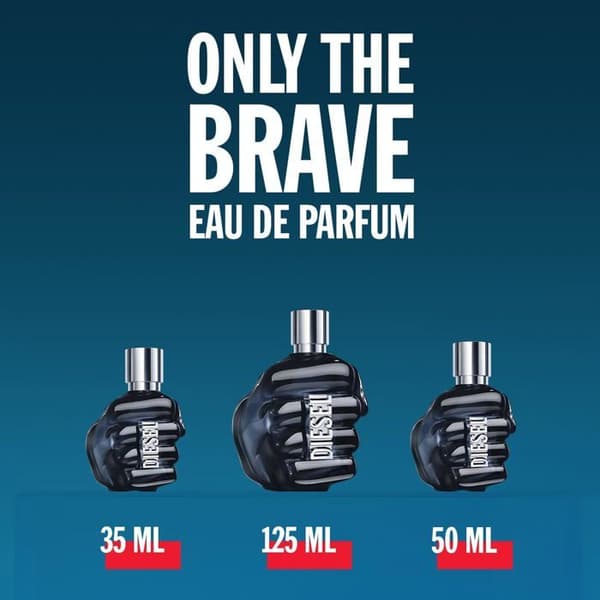 Eau de Parfum Diesel Only The Brave til Mænd - Dristig parfume