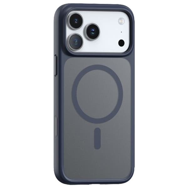 Cover til iPhone 17 Pro - TPU+PC, Mørkeblå