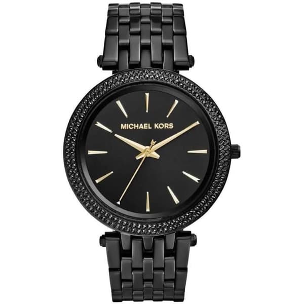 Ur - MICHAEL KORS - Darci MK3337 - Sort stållenke - Analog visning - Chic