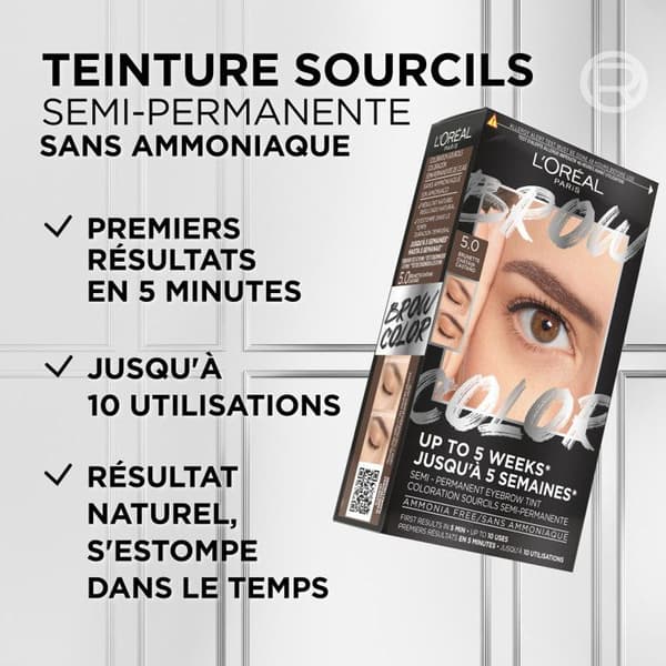 L'Oréal Paris brynfärg 5.0 brunett