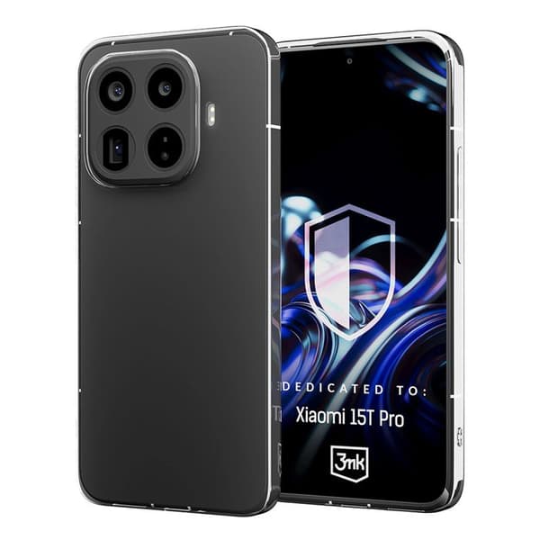3mk Clear Case för Xiaomi 15T Pro - Transparent