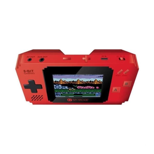 Bärbar konsol - My Arcade - Pixel Player - 300 retrospel - Röd