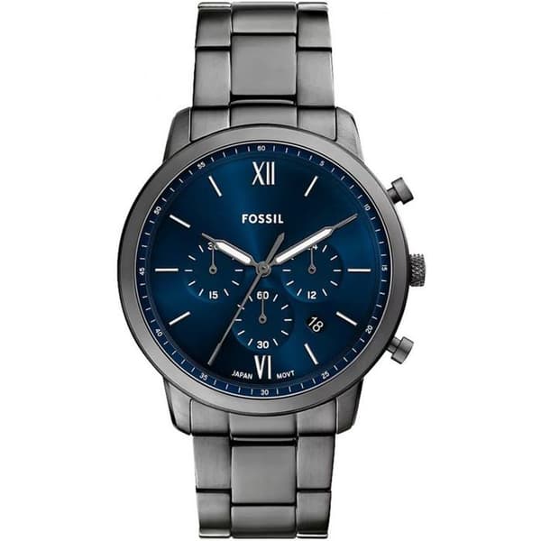 FOSSIL FS6111 herrklocka marinblå mode
