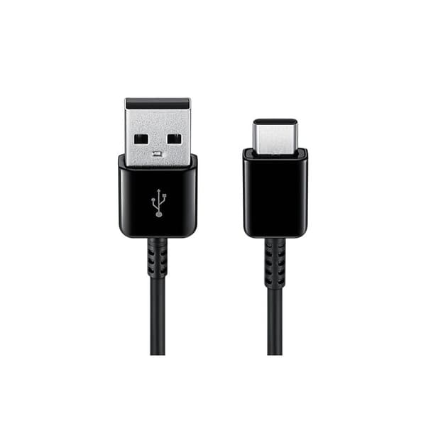 USB-kabel - SAMSUNG - Pakke med 2 - USB A/USB C - 1,5 m - Sort