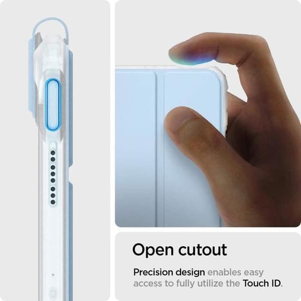 Etui designet til iPad Air 4. generation lyseblå