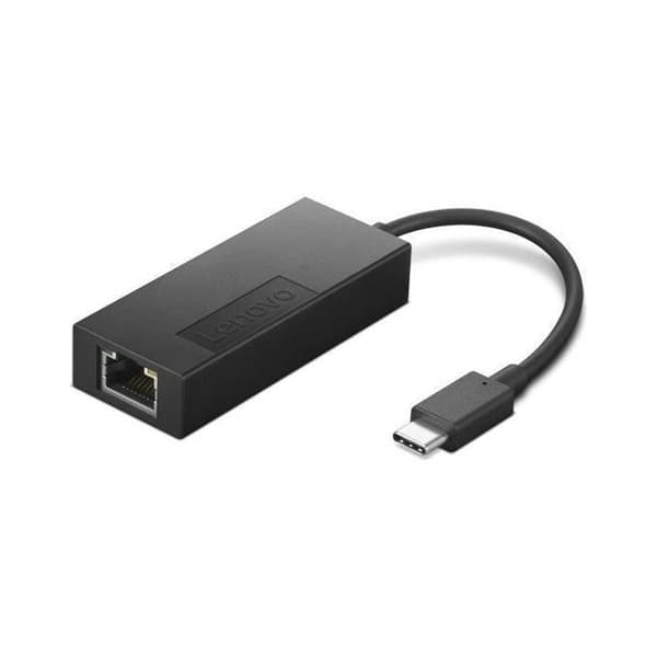 Ethernet-adapter - Lenovo - USB-C 2.5G - Sort farve - 2 porte - Ethernet