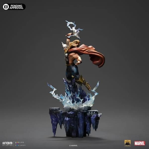 Iron Studios - Deluxe BDS Art Scale 1/10 - Marvel - Thor "Infinity Gauntlet" Staty 44cm