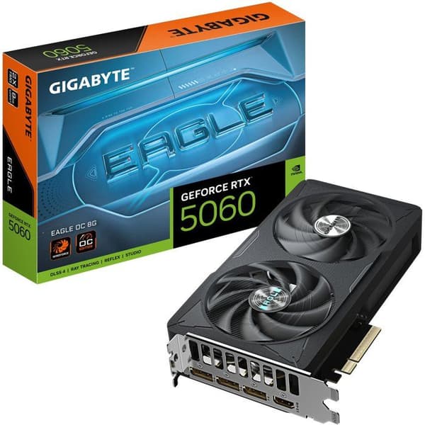 GIGABYTE - EAGLE - Grafikkort - NVIDIA RTX 5060 OC - 8 Go