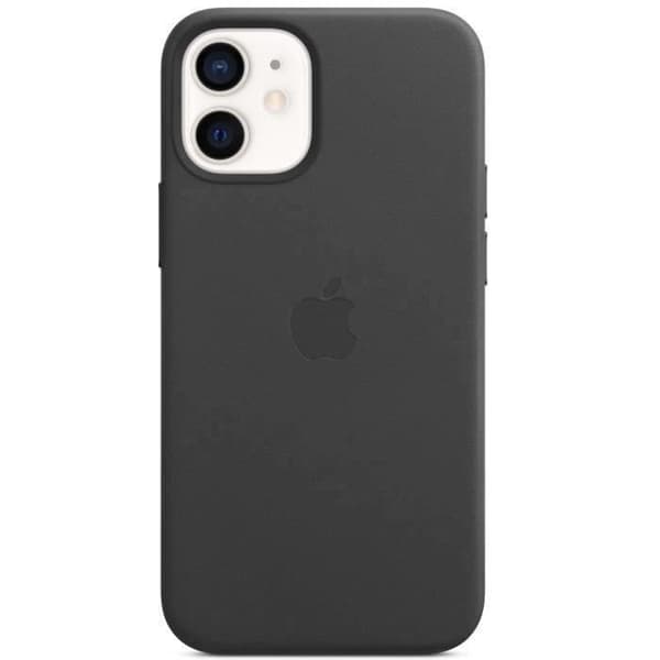 APPLE - iPhone 12 mini Läderfodral med MagSafe - Svart
