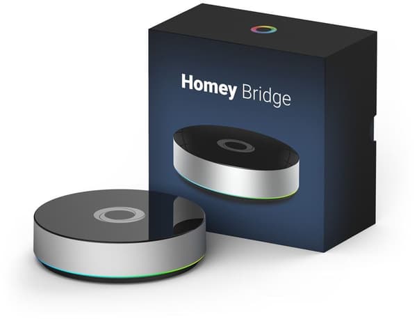 Hjemmeautomatiseringscontroller - HOMEY - Bro - Cloud-gateway - Multi-protokol - Sort
