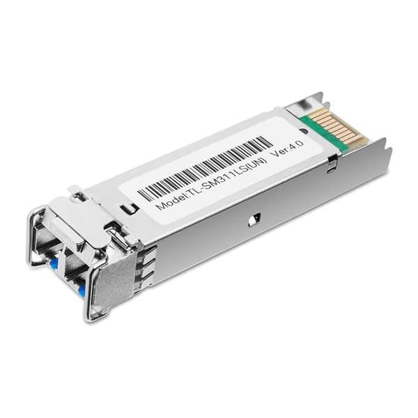 Modul MiniGBIC unimode - TP-Link - TL-SM311LS - 3.1x4.3x2.1 cm - Sort - LC Duplex - PCB montering - Ethernet