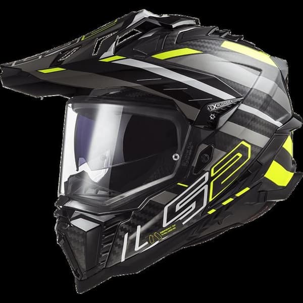 LS2 HJELM INTEGRAL MX701 EXPLORER CARBON EDGE