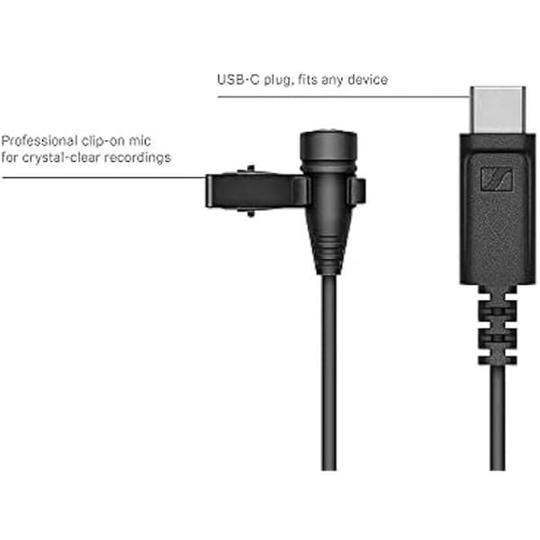 Sennheiser XS Lav USB-C Material streaming