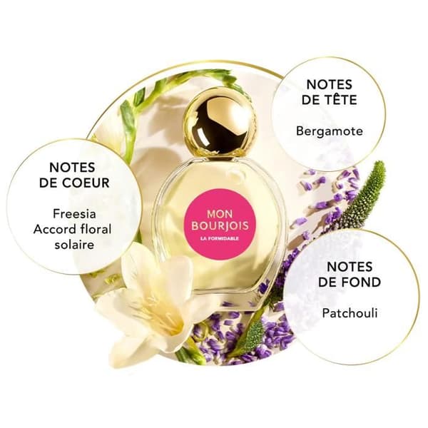 Eau de parfum - BOURJOIS - La Formidable - 50 ml - Chypré - Kvinde