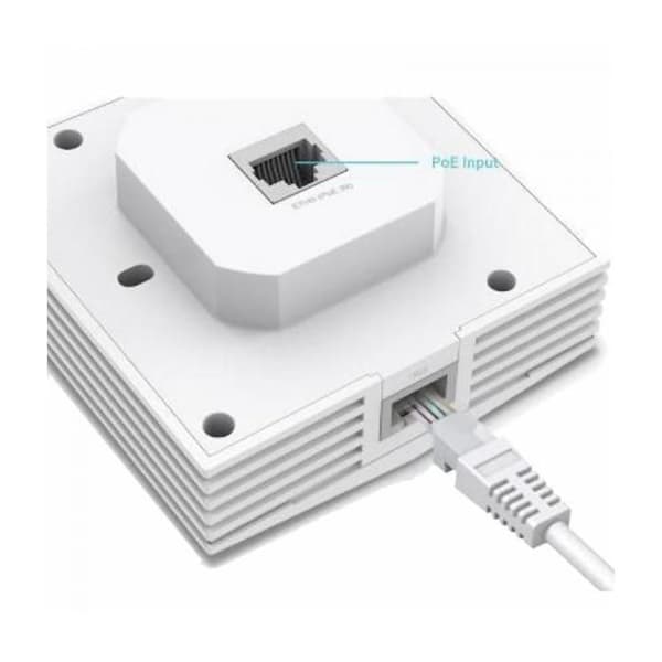 TP-Link EAP650-Vägg AP WiFi6 AX3000 Dual 2xGbE