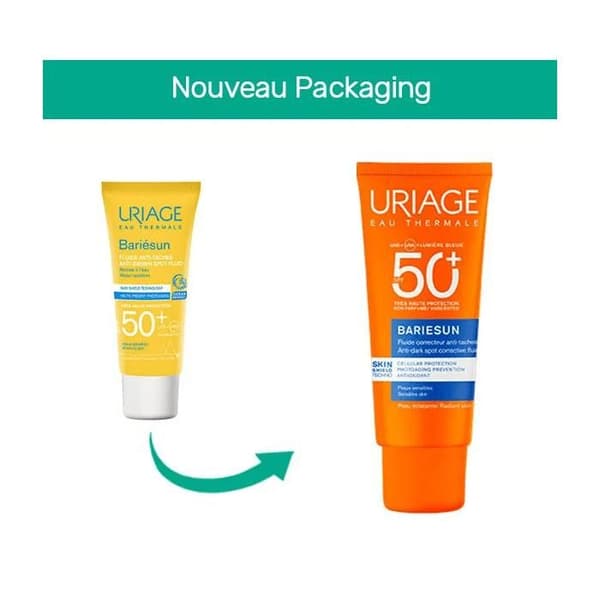 Uriage Bariésun Solcreme Anti-Flekker SPF50+ Uden Duft 40ml