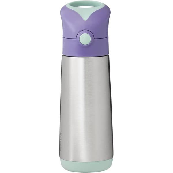 B.Box termokande med sugerør 500 ml lilac pop