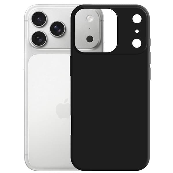 Coque 3mk Matt Case Pro för iPhone 17 Pro Max - Svart