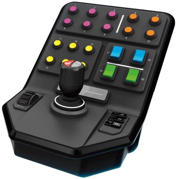 Controller - Kablet - Saitek By Logitech G - Farm Sim Køretøjs Sidepanel - Kompatibel med PC - Sort