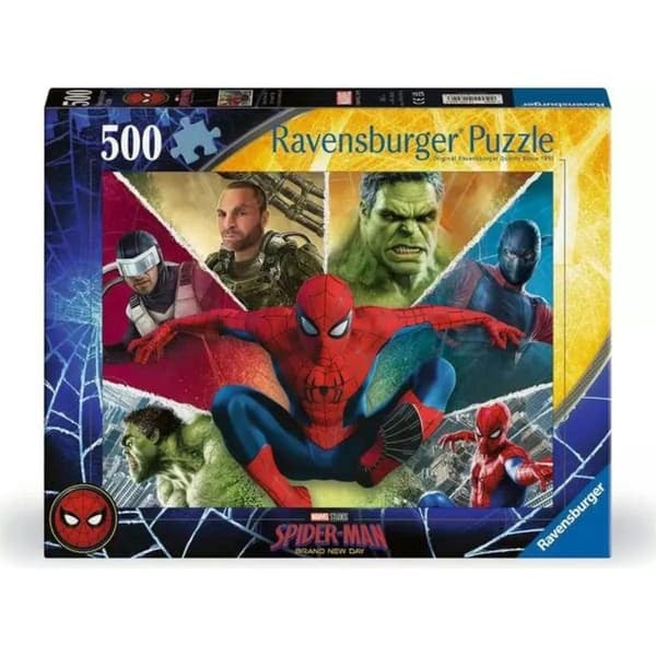 Pussel 500 p - Spiderman Ny Dag