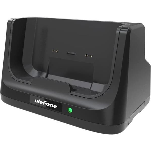 Bordsladdare - ULEFONE - Svart - 10 W - USB-C - Laddställ för Android