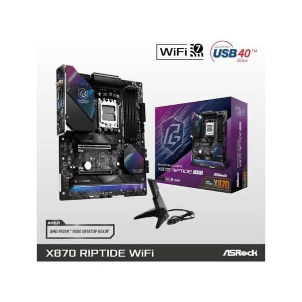 ASROCK Moderkort X870E Riptid
