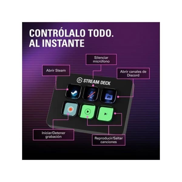 ELGATO - Streaming - Stream Deck Mini Keyboard - QWERTY (10GAI9901)